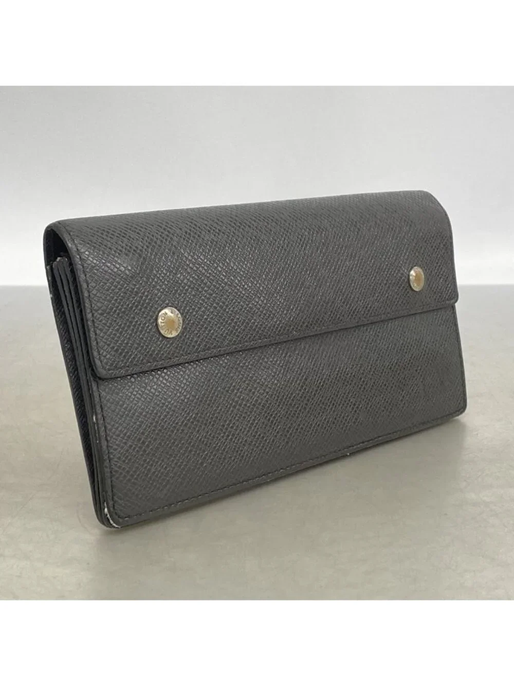 Louis Vuitton Wallet Taiga Portefeuille Accordion Ardoise